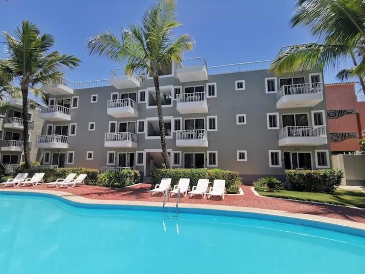 Caribbean Studios Tropicana With Pool - Playa Los Corales Πούντα Κάνα Εξωτερικό φωτογραφία